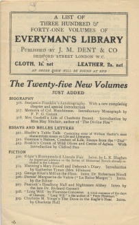 1909 List