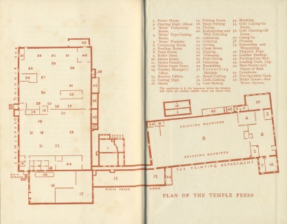 Temple Press floor plan